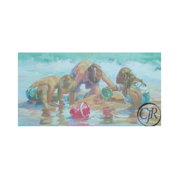 Lucelle Raad Serigraph on Paper:"3 Muckateers"
