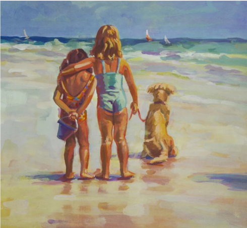 Lucelle Raad Serigraph on Paper:"Sea Siders" Lucelle Raad Serigraph on Paper:"Sea Siders"