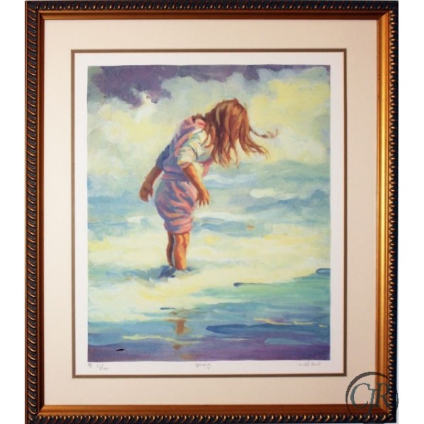 Lucelle Raad Serigraph on Paper:"Spring"