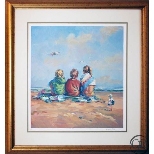 Lucelle Raad Serigraph on Paper:"Summers End"