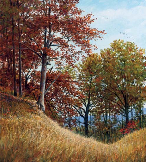 Luke Buck Handsigned and Numbered Limited Edition Giclee on Canvas: "The Forgotten Trail"