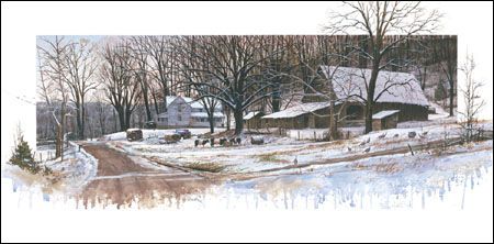 Luke Buck Limited Edition Print:"Saddlebrook Ranch "