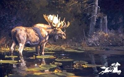 Luke Frazier Hand Signed and Numbered Limited Edition Print: "SANCTUARY "