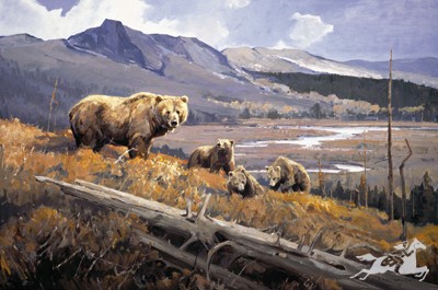 Luke Frazier Handsigned & Numbered Limited Edition Print:"Fertile Valley"