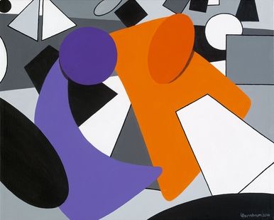 Lynne Bernbaum Limited Edition Museum Quality Gicl&eacute;e: "Perspective In Perspective - Tease"