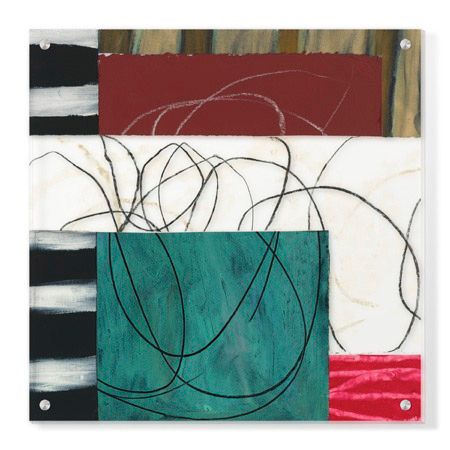 Madeleine O'Connell Limited Edition Ready to Hang Giclee on Clear Acrylic: "Entwine"