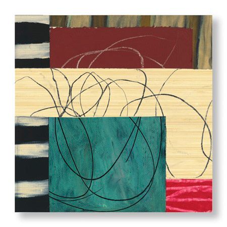 Madeleine O'Connell Limited Edition Ready to Hang Giclee on Sustainable Bamboo: "Entwine"
