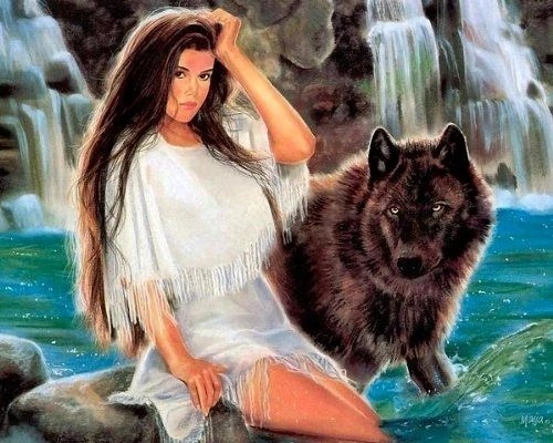 Maija Signed and Numbered Limited Edition Lithograph: "Lost Lake"