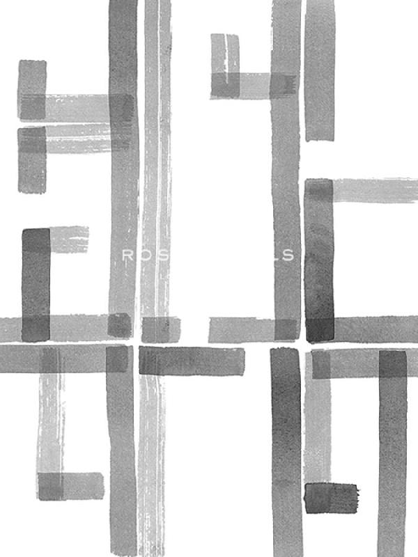 Maja Gunnarsdottir 30 x 40 in. Open Giclee Canvas:"Linear Walk - Bar"