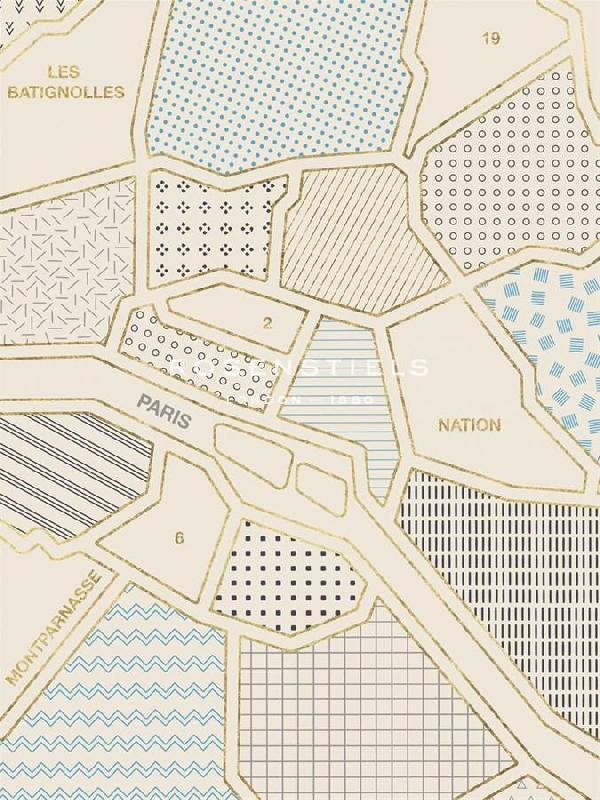 Maja Gunnarsdottir 30 x 40 in. Open Giclee Canvas:"Patchwork Prs"