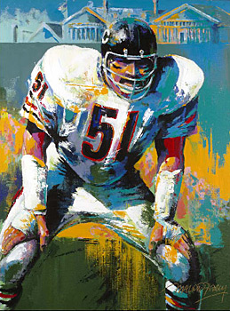 Malcolm Farley Limited Edition Giclee on Canvas:"Dick Butkus" Malcolm Farley Limited Edition Giclee on Canvas:"Dick Butkus"