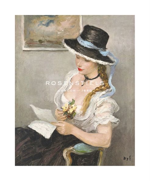 Marcel Dyf Hand Numbered Limited Edition Print on Paper :"The Sonnet"