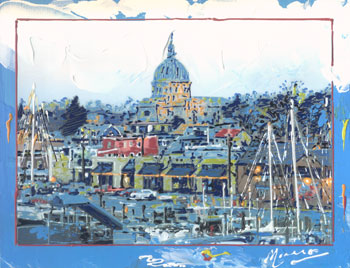 Marco Mark Limited Edition Mixed Media: "Annapolis, MD"