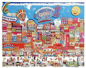 Marco Mark Limited Edition Mixed Media: "Untitled"