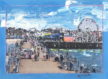 Marco Mark Limited Edition Mixed Media: "Untitled"