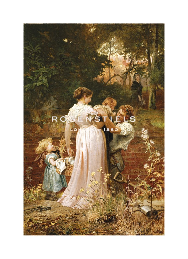 Marcus Stone Hand Numbered Limited Edition Print on Paper :"My Lady Is A Widow And Childless"