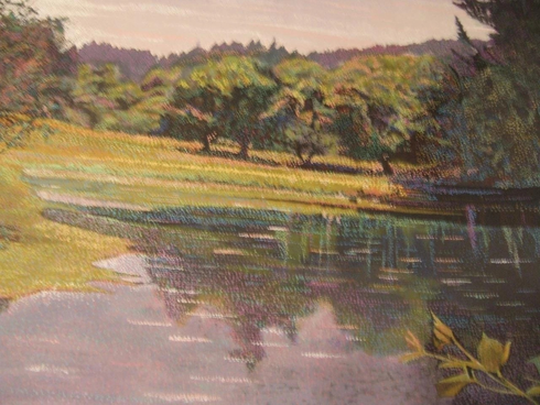 Marcus Uzilevsky Hand Signed Serigraph on Paper: "San Geranimo" Marcus Uzilevsky Hand Signed Serigraph on Paper: "San Geranimo"