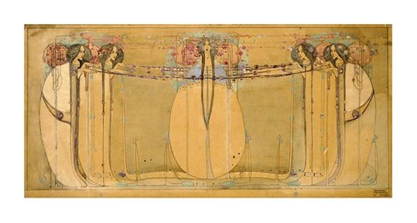 Margaret Macdonald Mackintosh Fine Art Open Edition Gicl&eacute;e:"The May Queen"