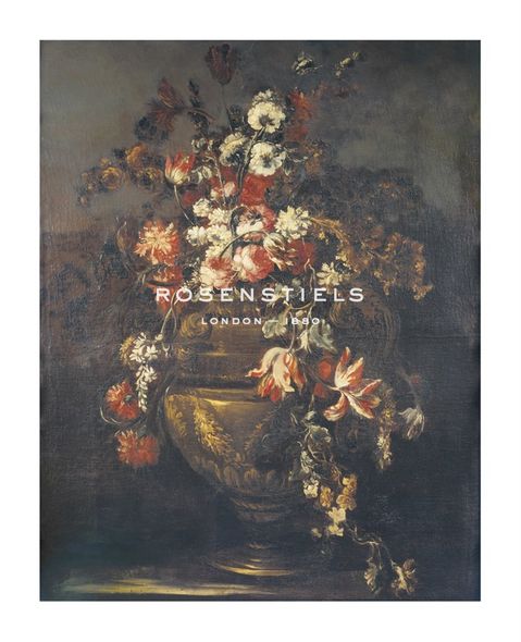 Margarita Caffi Hand Numbered Limited Edition Print on Paper :"Flowers I"