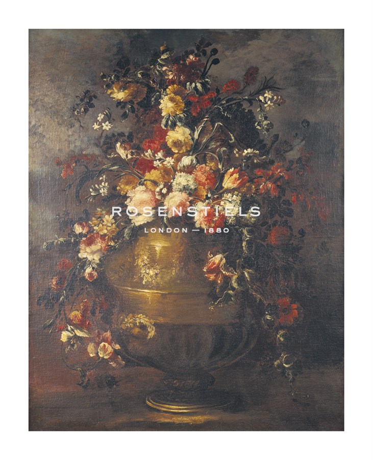 Margarita Caffi Hand Numbered Limited Edition Print on Paper :"Flowers II"