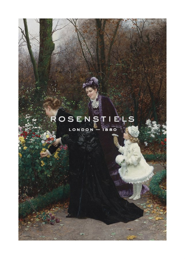 Marie Firmin-Girard Hand Numbered Limited Edition Print on Paper :"Le Jardin de la Marraine"