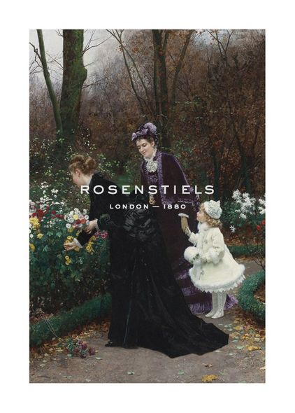 Marie Firmin-Girard Hand Numbered Limited Edition Print on Paper :"Le Jardin de la Marraine"