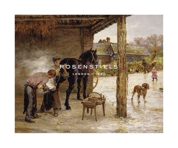 Marie Firmin-Girard Hand Numbered Limited Edition Print on Paper :"The Blacksmith"