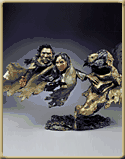 MARK HOPKINS 18X13  Secondary Market Art: "BROKEN TREATY BZ"