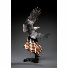 Mark Hopkins Limited Edition Bronze Sculpture: "Abiding Freedom"