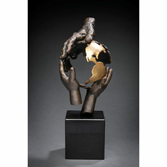 Mark Hopkins Limited Edition Bronze Sculpture: "Chit Chat"