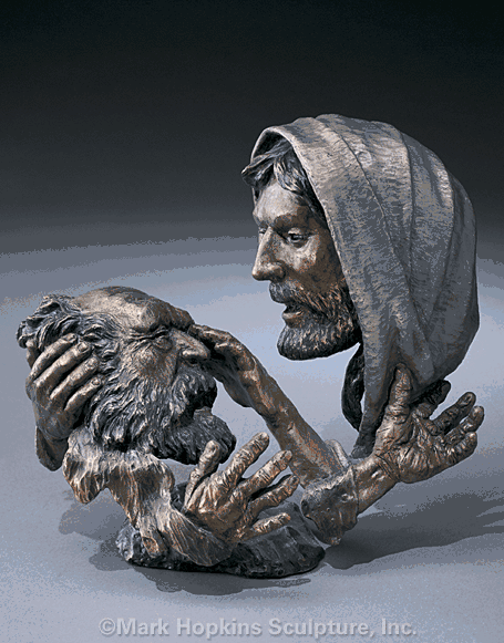 Mark Hopkins Limited Edition Bronze Sculpture: "Faith" (small)