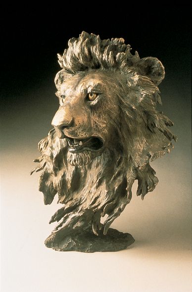 Mark Hopkins Limited Edition Bronze Sculpture:"Guardian of the Plains"