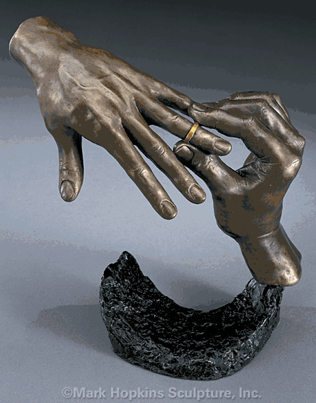 Mark Hopkins Limited Edition Bronze Sculpture: "Forever - Large"