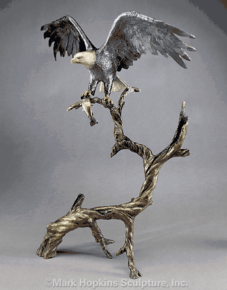 Mark Hopkins Limited Edition Bronze Sculpture: "High Point"