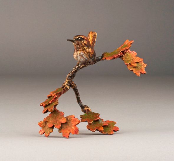 Mark Hopkins Limited Edition Bronze Sculpture: "Morning Breaks"