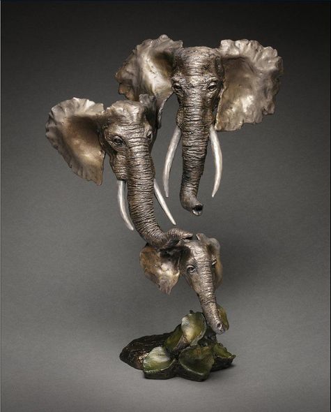 Mark Hopkins Limited Edition Bronze Sculpture:"Hekima"