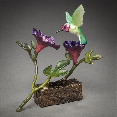 Mark Hopkins Limited Edition Bronze Sculpture:"Winged Wonder"