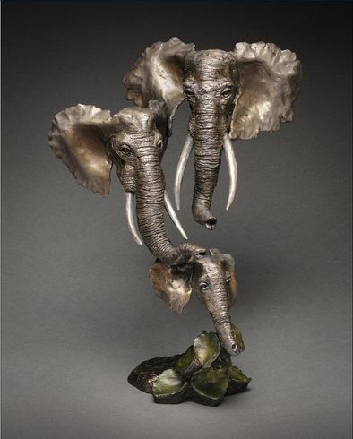 Mark Hopkins Limited Edition Bronze Sculpture:"Hekima"