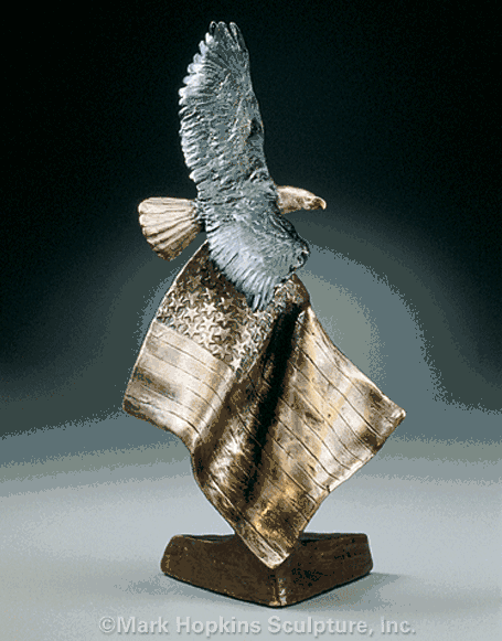 Mark Hopkins Limited Edition Bronze Sculpture: "Patroit's Dream"