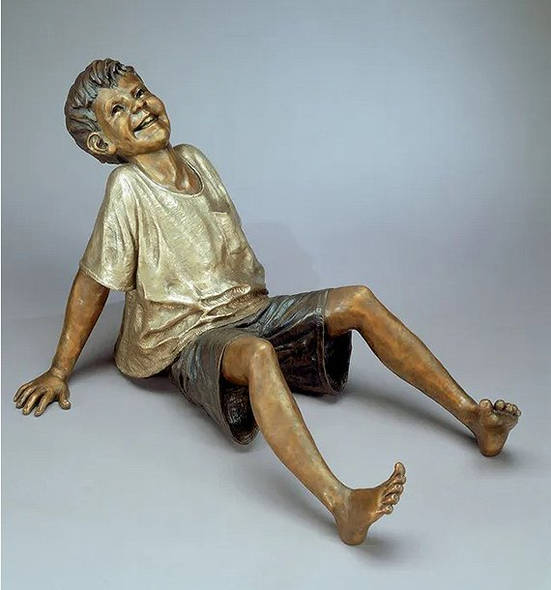Mark Hopkins Limited Edition Bronze Sculpture:"Day Dreamer"