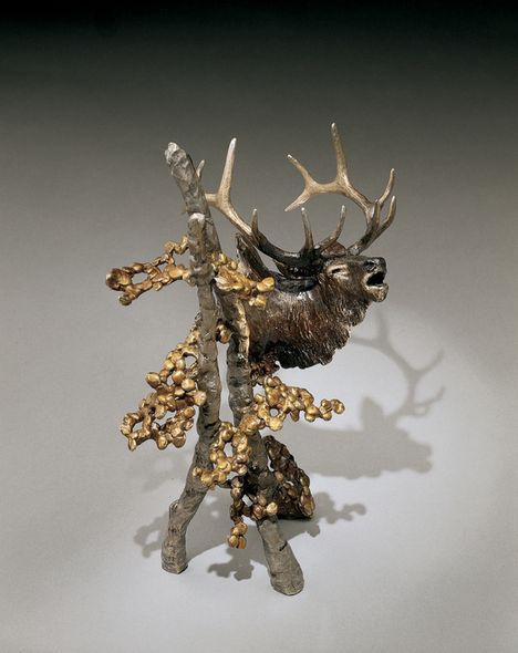 Mark Hopkins Limited Edition Bronze Sculpture: "The Call - Small"