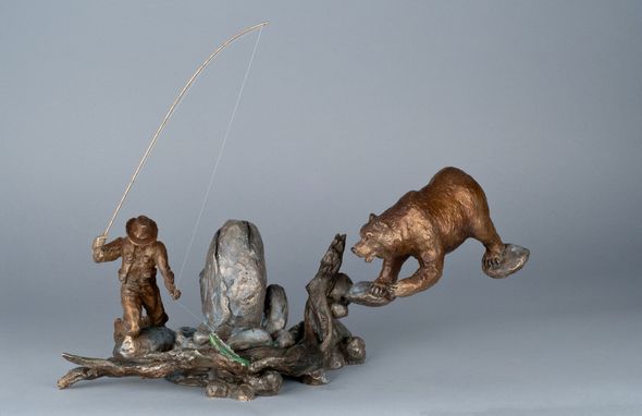 Mark Hopkins Limited Edition Bronze Sculpture:"Convergence"