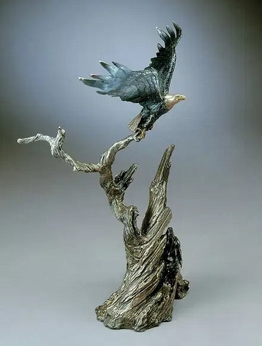 Mark Hopkins Limited Edition Bronze Sculpture:"Taking Flight" Mark Hopkins Limited Edition Bronze Sculpture:"Taking Flight"