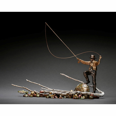 Mark Hopkins Limited Edition Bronze Sculpture:"Well-Cast Play"