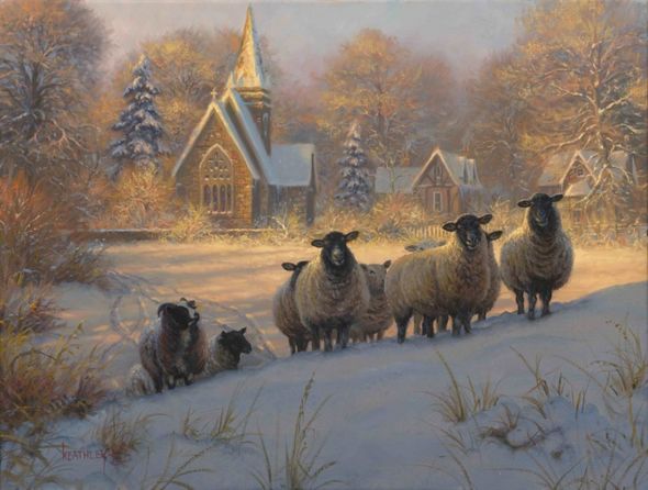 Mark Keathley Handsigned and Numbered Limited Edition:"Follow Me"