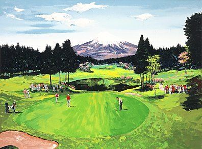 Mark King Handsigned and Numbered Limited Edition Hand-Pulled Serigraph on Paper: "Taiheyo Club #17"