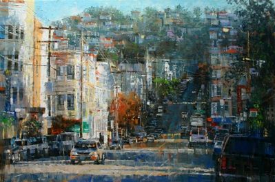 Mark Lague Handsigned and Numbered Limited Edition:"Haight-Ashbury Hills" Mark Lague Handsigned and Numbered Limited Edition:"Haight-Ashbury Hills"