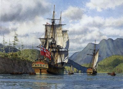 Mark Myers Handsigned and Numbered Limited Edition Giclee on Canvas:"We Kept the Western Shore"