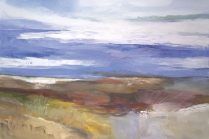 Marlene Lenker Limited Edition Giclee on Canvas:"Beyond Juno"