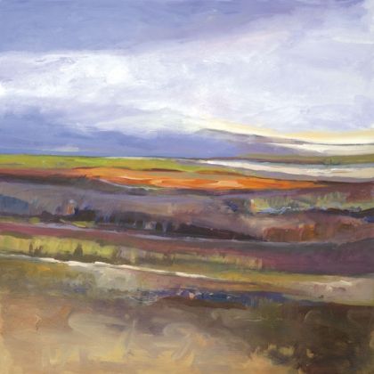 Marlene Lenker Limited Edition Giclee on Canvas:"Western Strata"